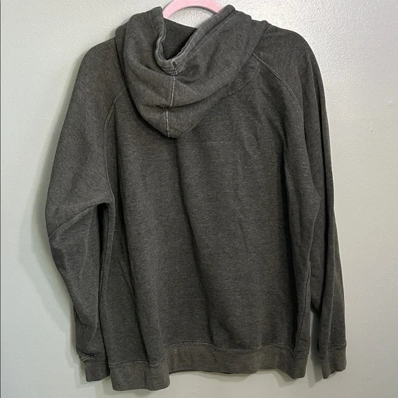 Chicago blackhawks Dark Gray Hoodie with Colorful Embroidery - Picture 4 of 4